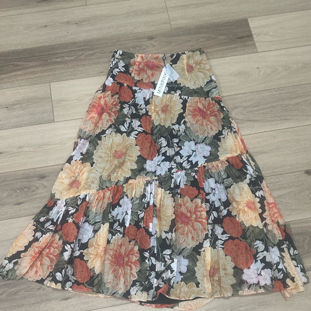 MinkPink Clementine Maxi Skirt